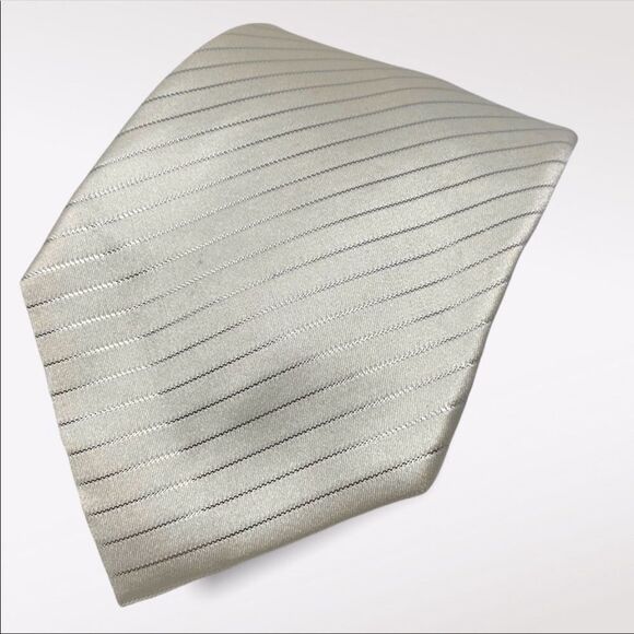 GEORGE | 3/$15 Stain Resistant Pearl Tie - Picture 1 of 6